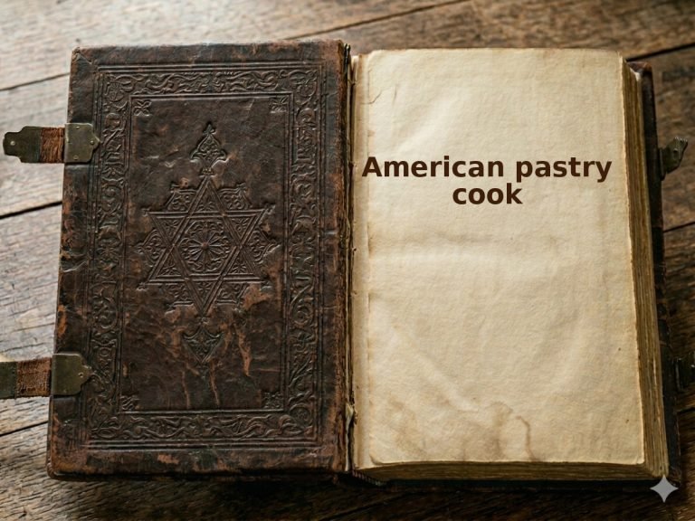 American pastry cook - Copertina